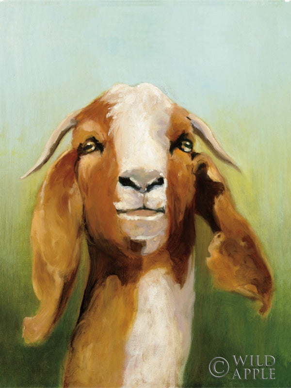 Reproduction of Got Your Goat v2 Crop by Julia Purinton - Wall Decor Art