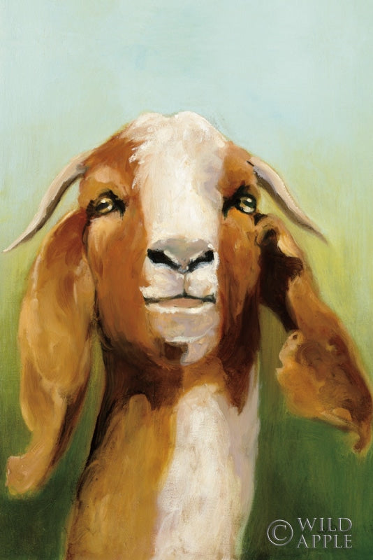 Reproduction of Got Your Goat v2 Crop by Julia Purinton - Wall Decor Art