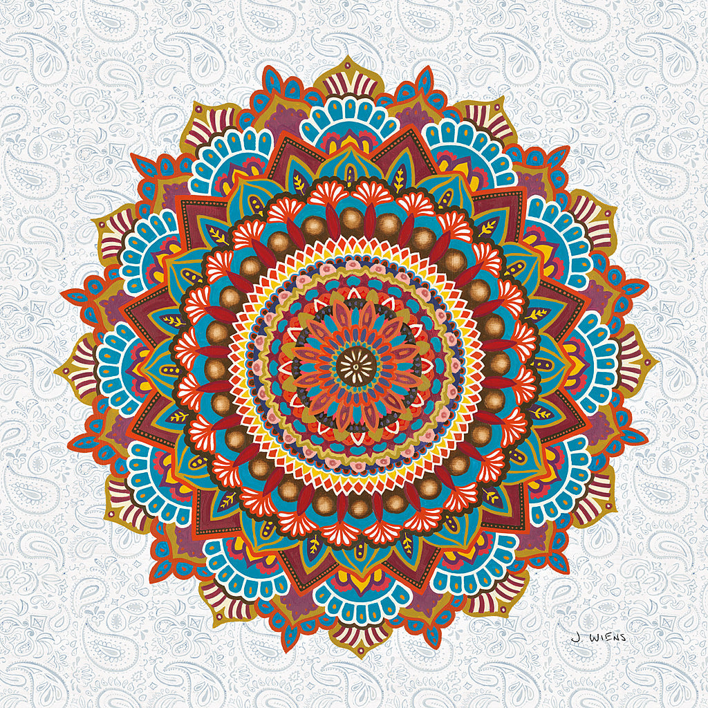 Reproduction of Mandala Dream by James Wiens - Wall Decor Art