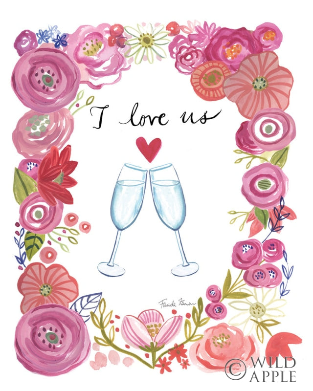 Reproduction of I Do II by Farida Zaman - Wall Decor Art