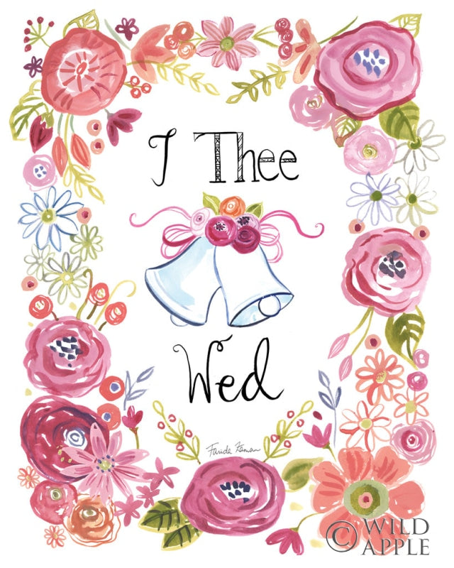 Reproduction of I Do III by Farida Zaman - Wall Decor Art