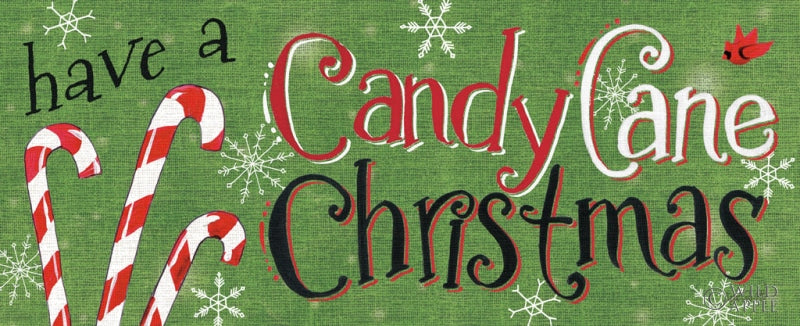 Reproduction of Sweet Snowmen Sign I Red White by Anne Tavoletti - Wall Decor Art