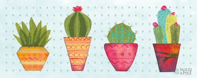 Reproduction of Southwest Cactus VI by Courtney Prahl - Wall Decor Art