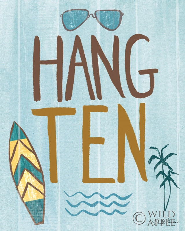 Reproduction of Make Waves I by Farida Zaman - Wall Decor Art