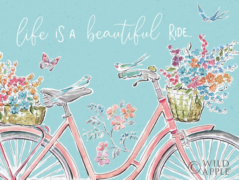 Reproduction of Sparrow Spring III Crop by Daphne Brissonnet - Wall Decor Art