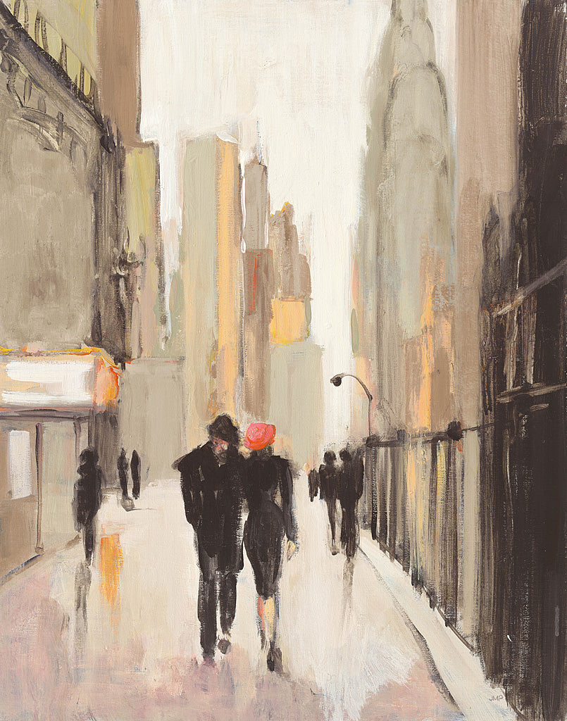 Reproduction of City Stroll Neutral by Julia Purinton - Wall Decor Art