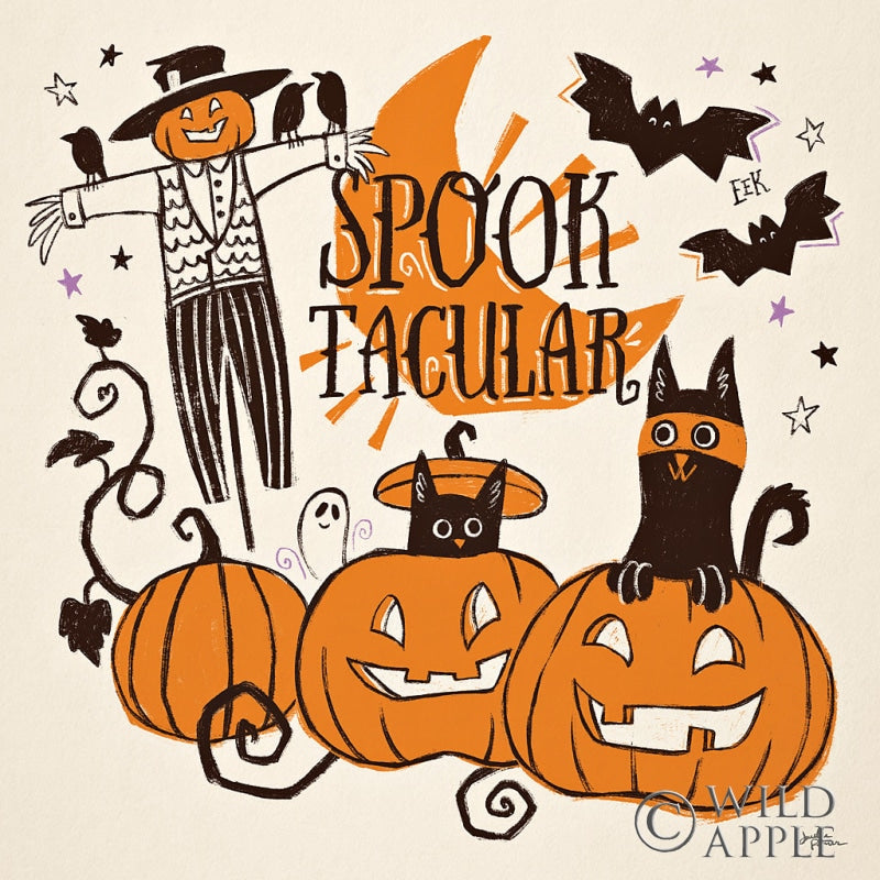 Reproduction of Spooktacular V by Janelle Penner - Wall Decor Art
