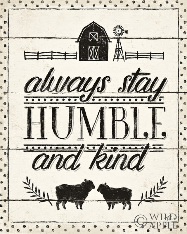 Reproduction of Country Thoughts IV by Janelle Penner - Wall Decor Art