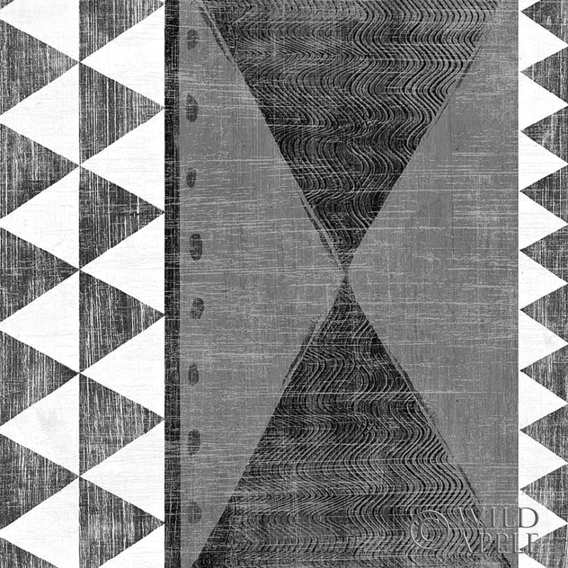 Reproduction of Patterns of the Savanna II BW by Moira Hershey - Wall Decor Art