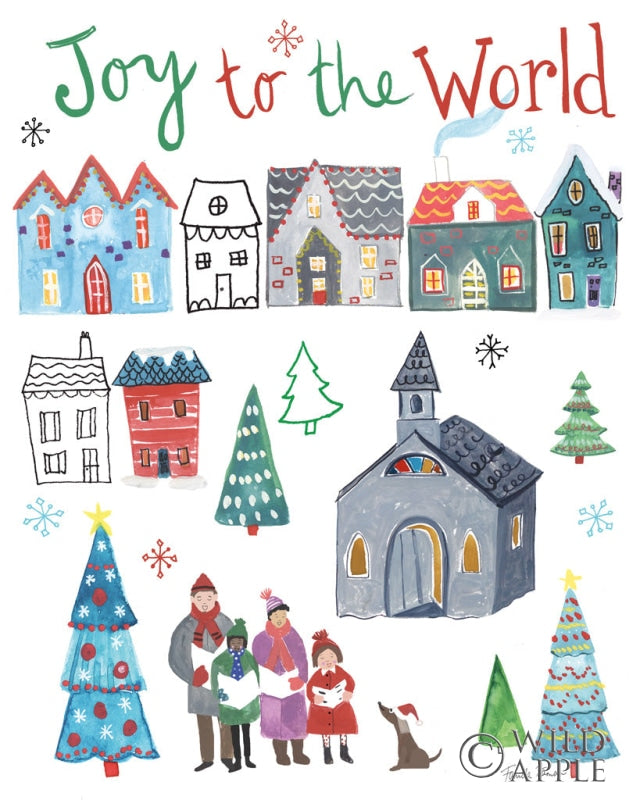 Reproduction of Holiday Festivities III by Farida Zaman - Wall Decor Art