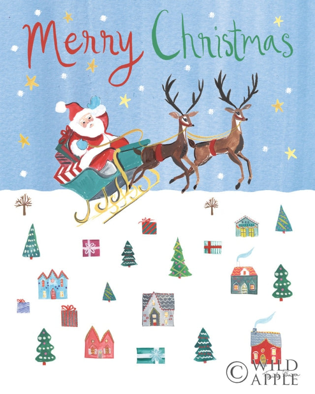 Reproduction of Holiday Festivities IV by Farida Zaman - Wall Decor Art