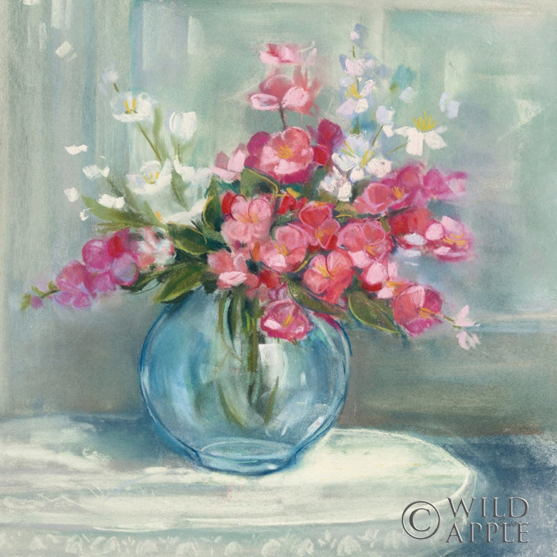 Reproduction of Spring Bouquet I Crop by Carol Rowan - Wall Decor Art