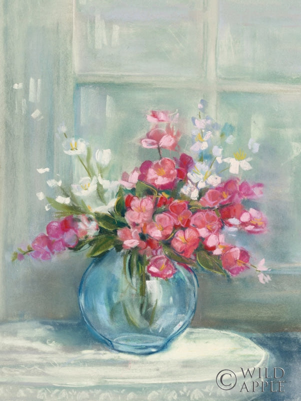 Reproduction of Spring Bouquet I Crop by Carol Rowan - Wall Decor Art