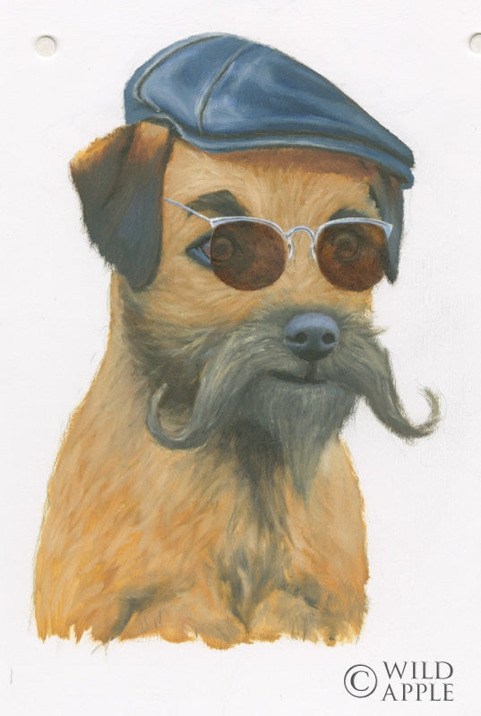 Reproduction of Cool Dog for the Boys I by Myles Sullivan - Wall Decor Art