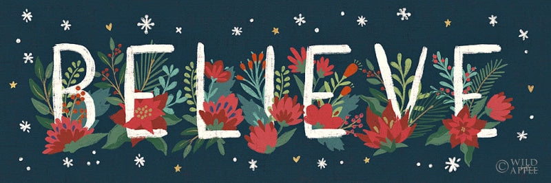 Reproduction of Christmas Bloom VIII by Janelle Penner - Wall Decor Art