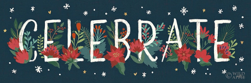 Reproduction of Christmas Bloom IX by Janelle Penner - Wall Decor Art