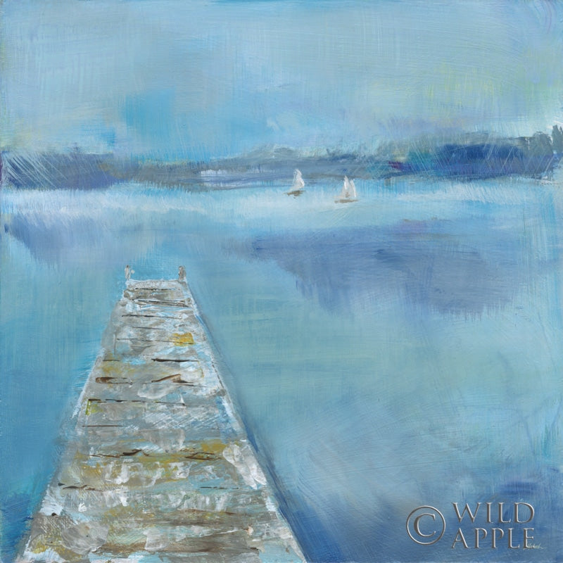 Reproduction of Lake Edge II by Sue Schlabach - Wall Decor Art