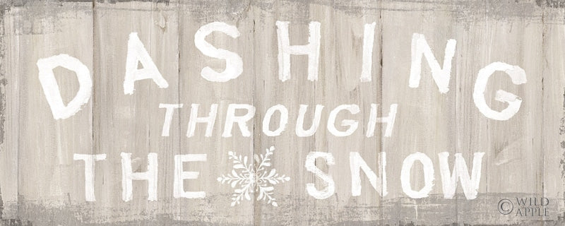 Reproduction of Woodland Holidays Sign I by Danhui Nai - Wall Decor Art