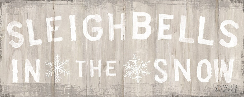 Reproduction of Woodland Holidays Sign II by Danhui Nai - Wall Decor Art