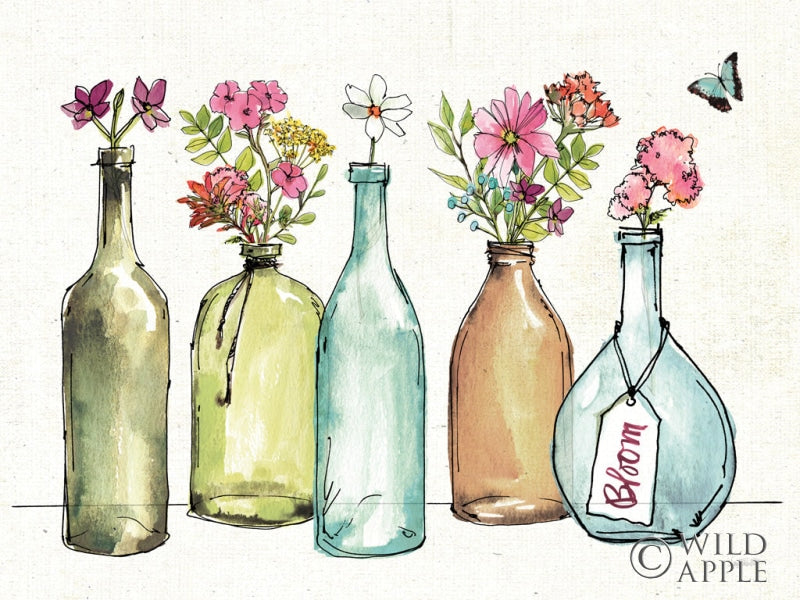 Reproduction of Simply Petals IV by Anne Tavoletti - Wall Decor Art