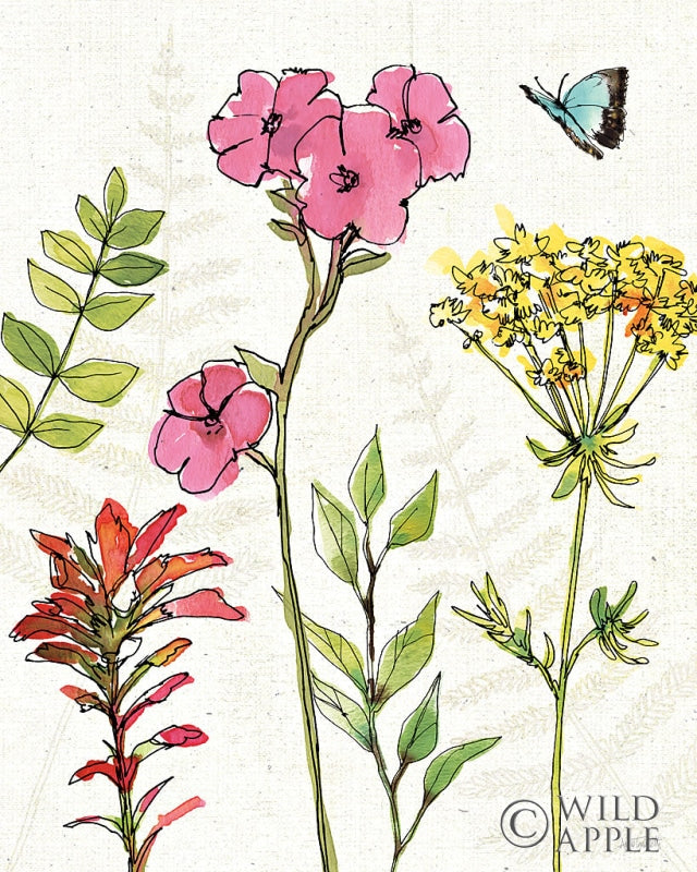 Reproduction of Simply Petals VI by Anne Tavoletti - Wall Decor Art