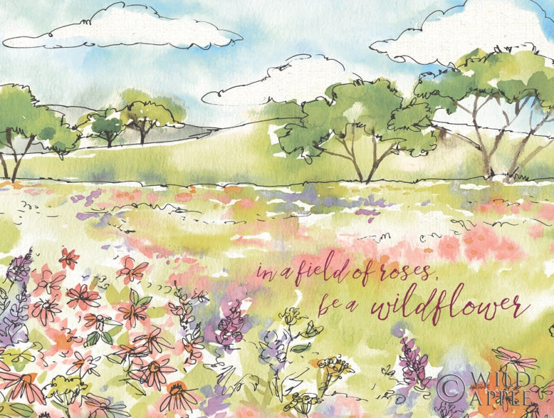 Reproduction of Simply Petals VIII Crop by Anne Tavoletti - Wall Decor Art