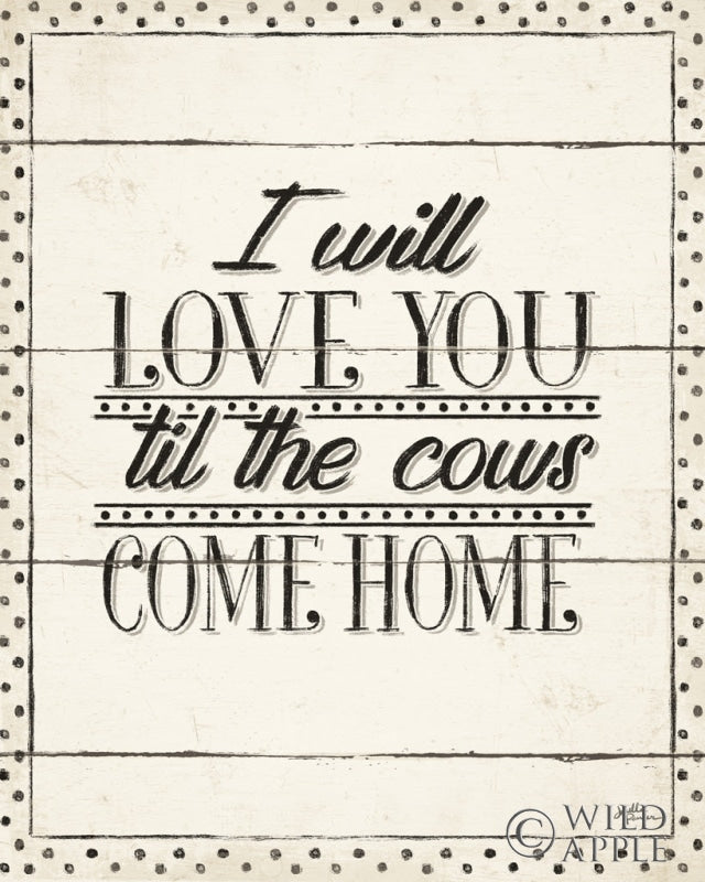 Reproduction of Country Thoughts XIV by Janelle Penner - Wall Decor Art