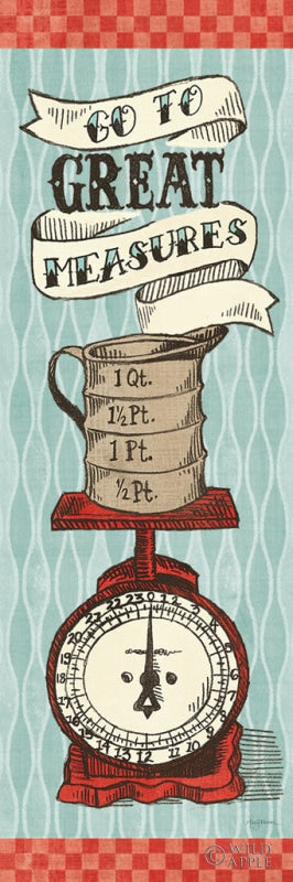 Reproduction of Retro Bakery Color VII by Mary Urban - Wall Decor Art