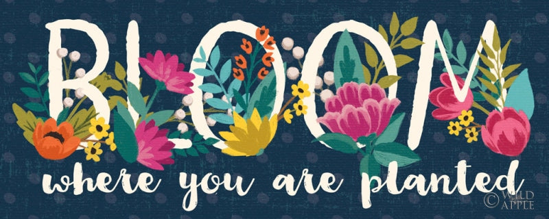 Reproduction of Romantic Luxe VIII Planted by Janelle Penner - Wall Decor Art