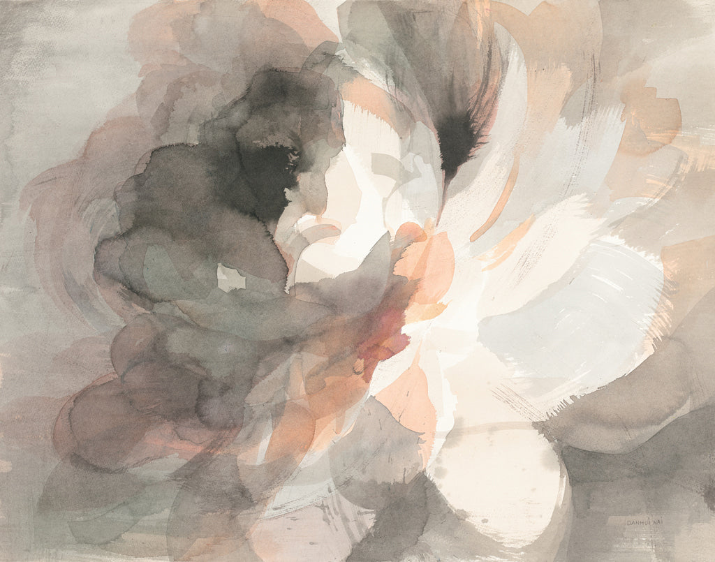 Reproduction of Abstract Peony Crop by Danhui Nai - Wall Decor Art