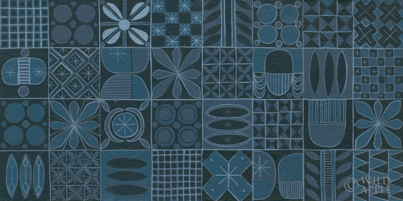 Reproduction of Adire VI by Kathrine Lovell - Wall Decor Art