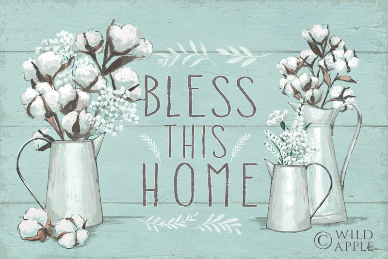 Reproduction of Blessed I Mint by Janelle Penner - Wall Decor Art