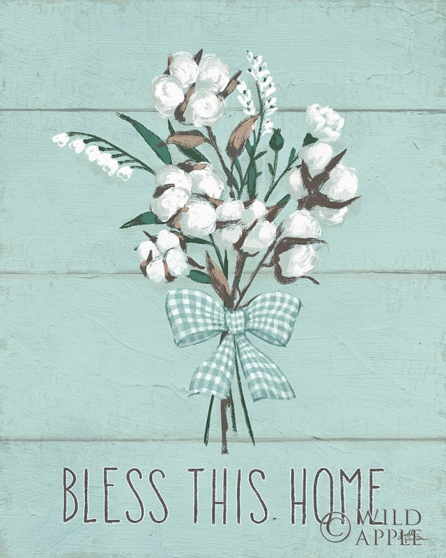 Reproduction of Blessed II Mint by Janelle Penner - Wall Decor Art