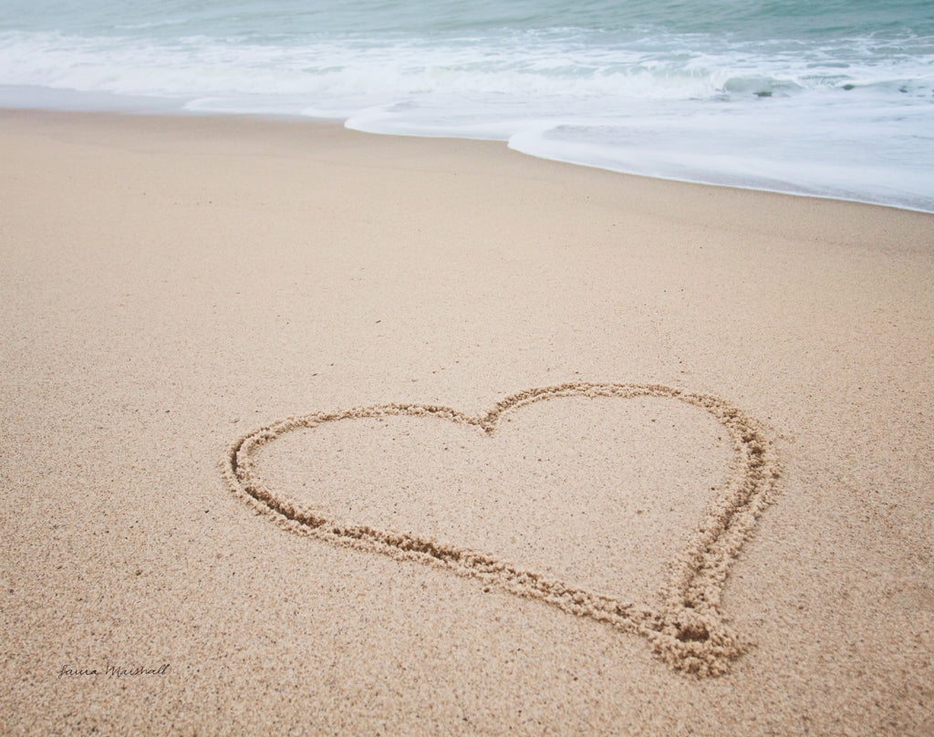 Reproduction of Beach Love I Crop by Laura Marshall - Wall Decor Art