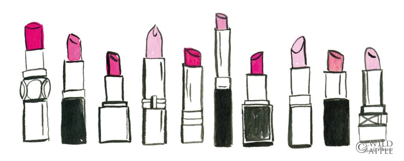 Reproduction of Think Pink I by Farida Zaman - Wall Decor Art