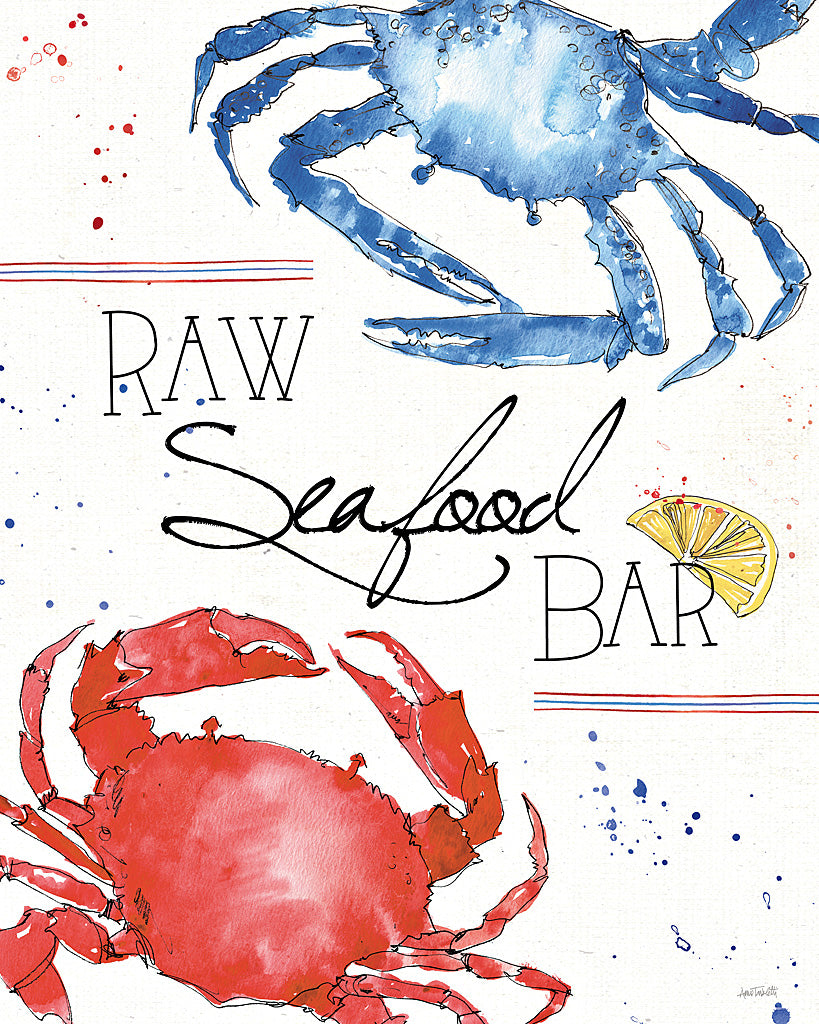 Reproduction of Seafood Shanty II by Anne Tavoletti - Wall Decor Art