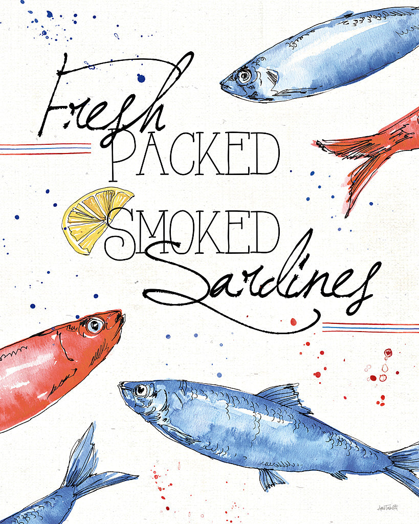 Reproduction of Seafood Shanty III by Anne Tavoletti - Wall Decor Art