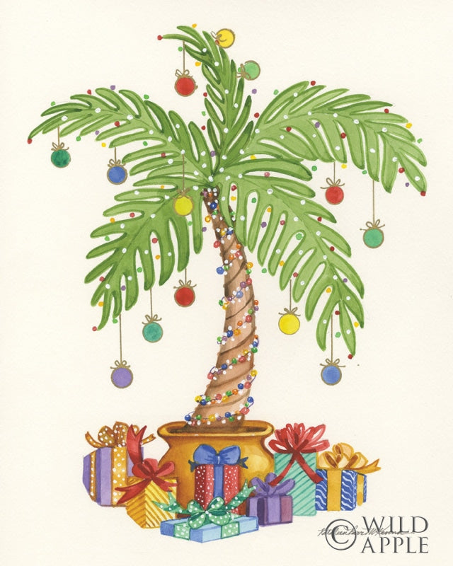 Reproduction of Palm Tree Gifts Crop by Kathleen Parr McKenna - Wall Decor Art