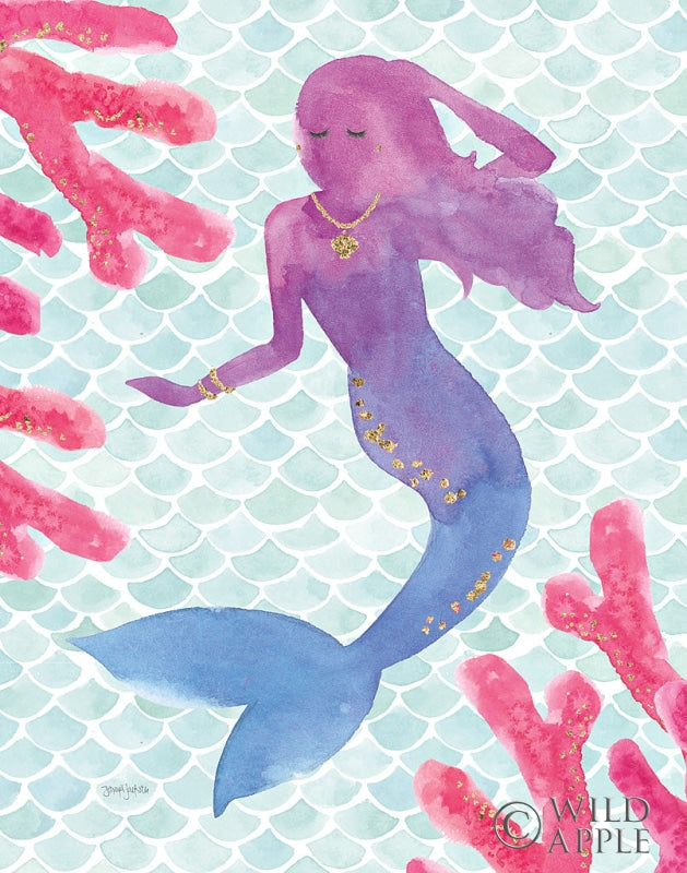 Reproduction of Mermaid Friends I by Jenaya Jackson - Wall Decor Art