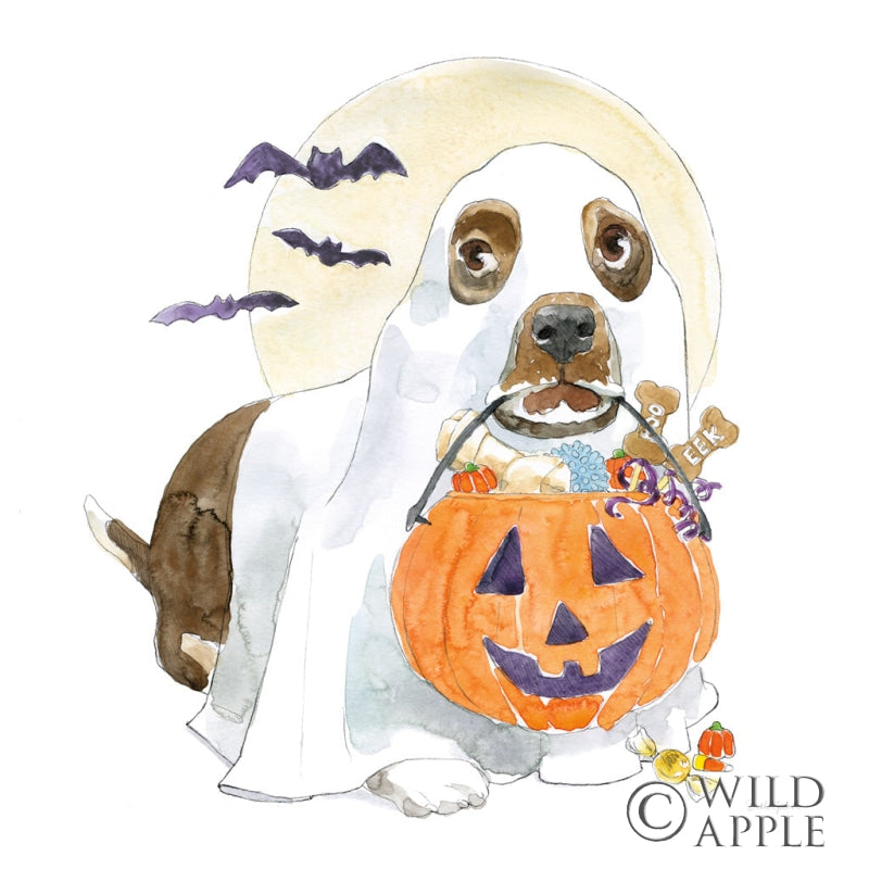 Reproduction of Halloween Pets III by Beth Grove - Wall Decor Art