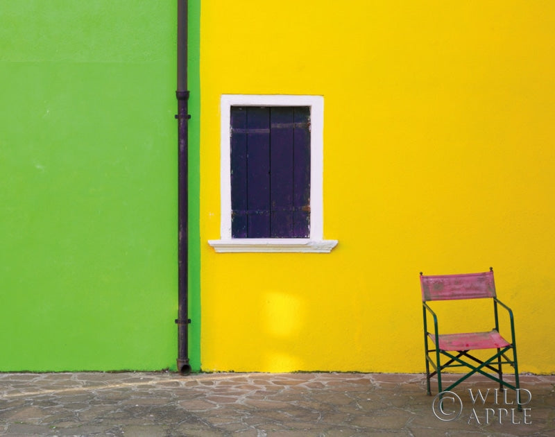 Reproduction of Windows of Burano II by Aledanda - Wall Decor Art