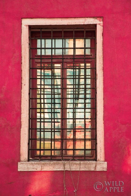 Reproduction of Windows of Burano III by Aledanda - Wall Decor Art