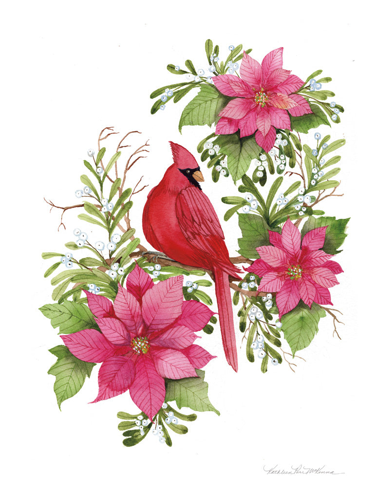 Reproduction of Holiday Happiness I by Kathleen Parr McKenna - Wall Decor Art