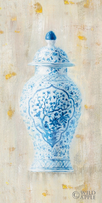 Reproduction of Ginger Jar I Light Crop by Danhui Nai - Wall Decor Art