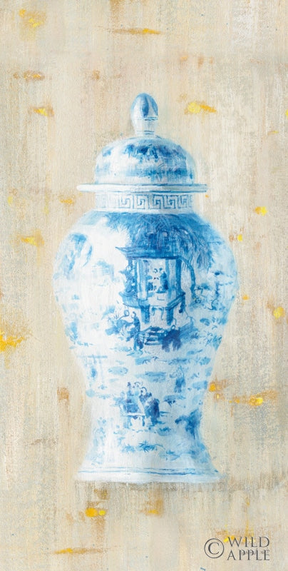 Reproduction of Ginger Jar II Light Crop by Danhui Nai - Wall Decor Art