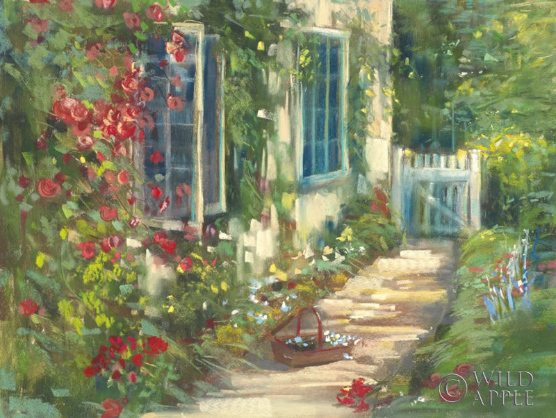 Reproduction of Cottage Garden by Carol Rowan - Wall Decor Art