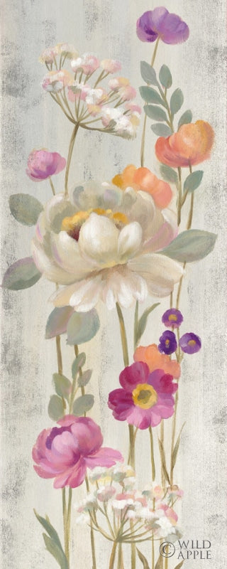 Reproduction of Retro Floral II Crop by Silvia Vassileva - Wall Decor Art