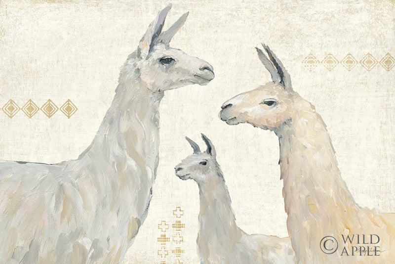 Reproduction of Llama Land IV by Avery Tillmon - Wall Decor Art