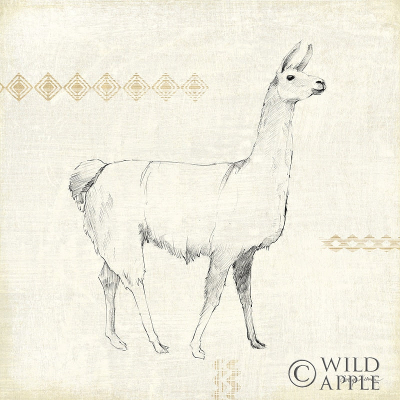 Reproduction of Llama Land VII by Avery Tillmon - Wall Decor Art