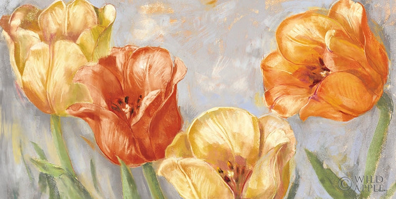 Reproduction of Yellow Tulips Bold by Carol Rowan - Wall Decor Art